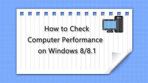 Toradh íomhá ar Check Computer Performance