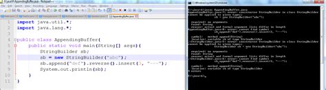 Toradh íomhá ar Eclipse Java Command Line