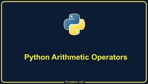 Image result for Python Math Operators