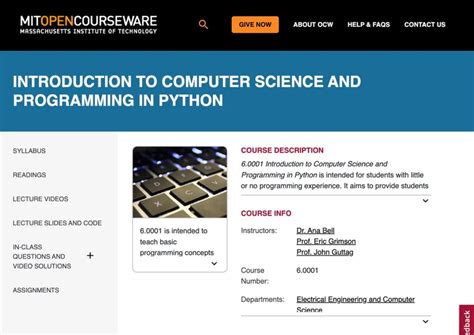 Image result for Introduction to Computer Science and Programming in Python