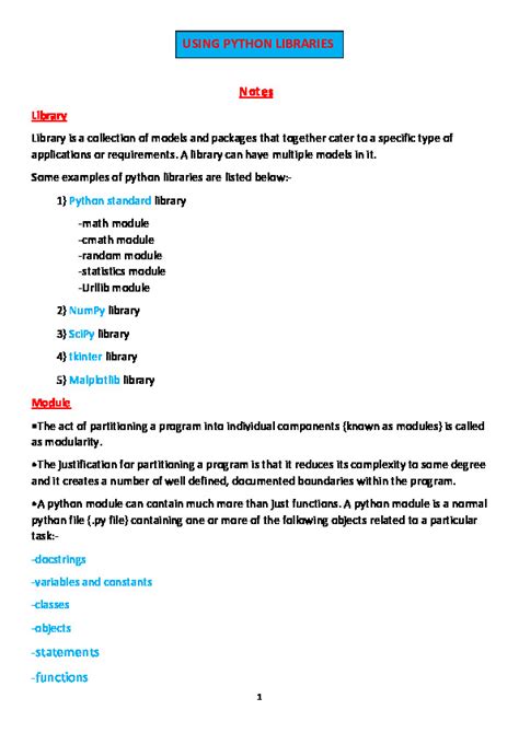 Image result for Class 12 Python All Chapters Notes