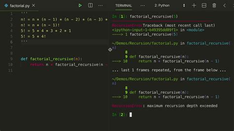 Recursive Function in Python Small Code に対する画像結果