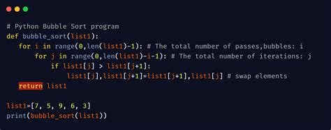 Afbeeldingsresultaten voor Python Sort Code