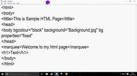 Image result for Simple HTML Program