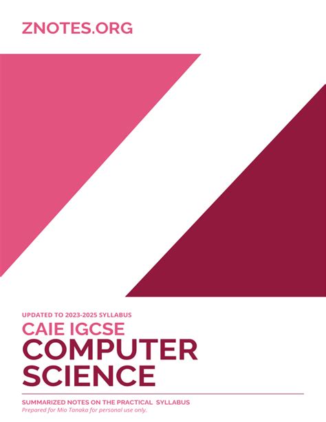 Image result for Computer Science Practical Notes