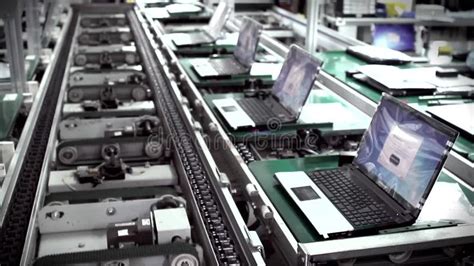 Factory Manufacturing Laptops Stock Footage - Video of factory, laptop ...