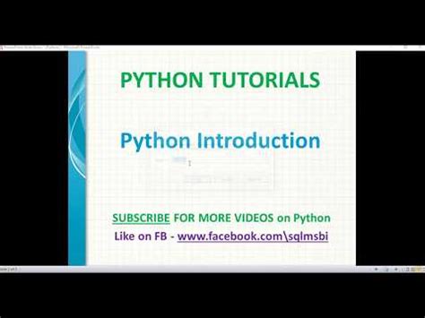 Image result for Introduction to Python Tutorial