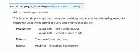 Python File Docstring に対する画像結果
