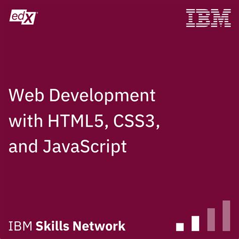 Image result for Coursera IBM Introduction Web Development HTML CSS JavaScript And
