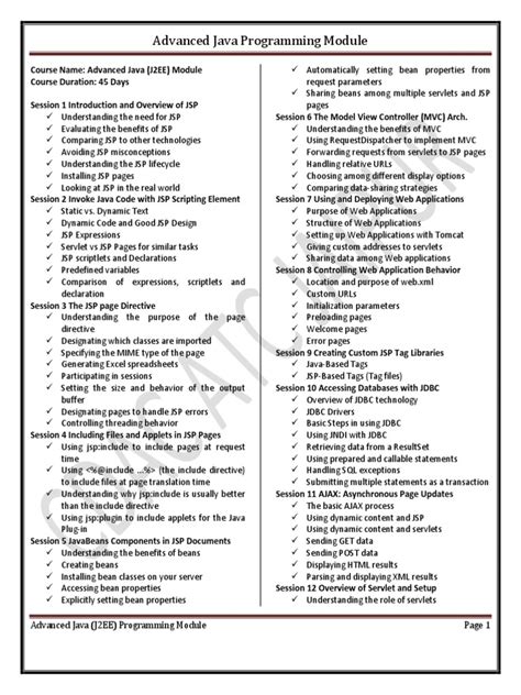 Image result for Advanced Java Programming PDF