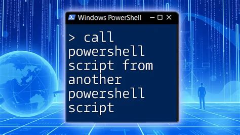 Image result for Call PowerShell Script