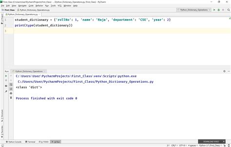 Image result for Python Code Dictionary