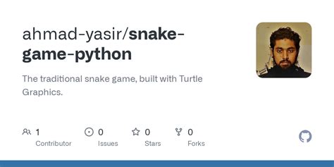 GitHub - ahmad-yasir/snake-game-python: The traditional snake game ...