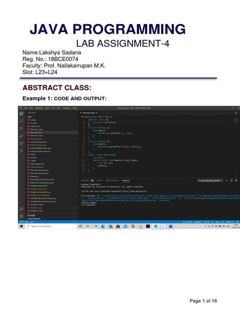 Image result for Java Programming Lab