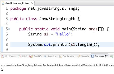 Image result for Java String Length Method Examples