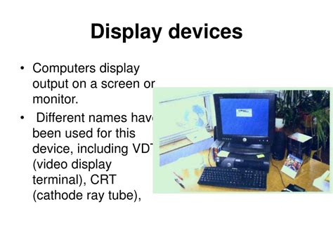 Image result for Output Devices of Computer Examples
