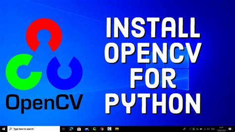 Pip Install OpenCV Python に対する画像結果