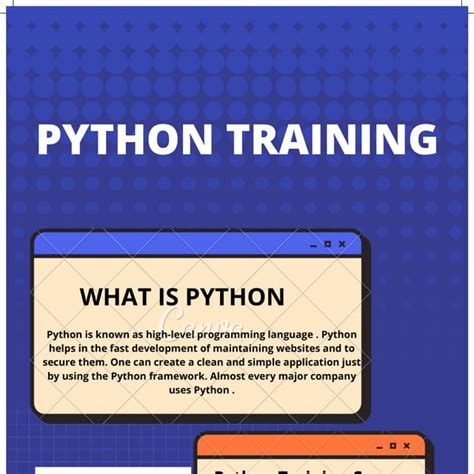 Image result for Python Training Programs Brochure