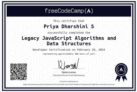 Image result for JavaScript Algorithms and Data Structures Certificate