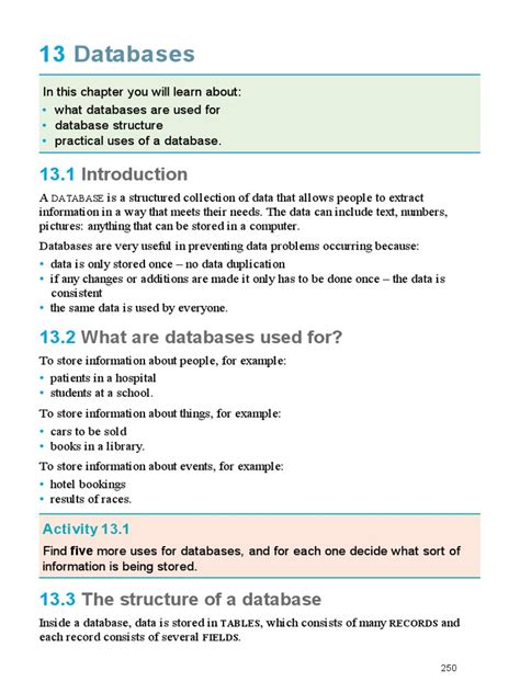 Image result for Database Form 2 Notes