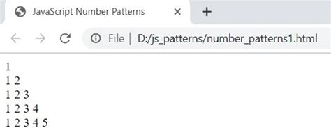 Image result for How to Make C Pattern in JavaScript