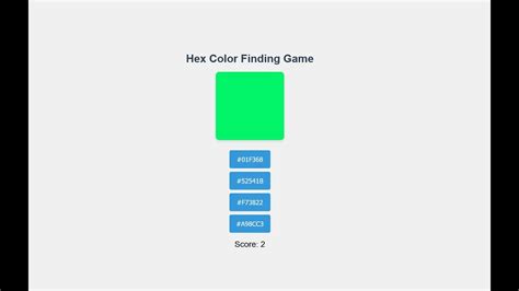 Image result for JavaScript Color Guessing Game
