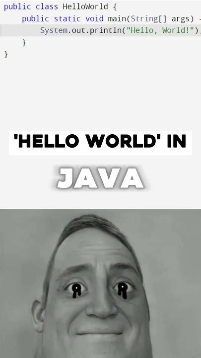 Image result for Java vs Python HelloWorld