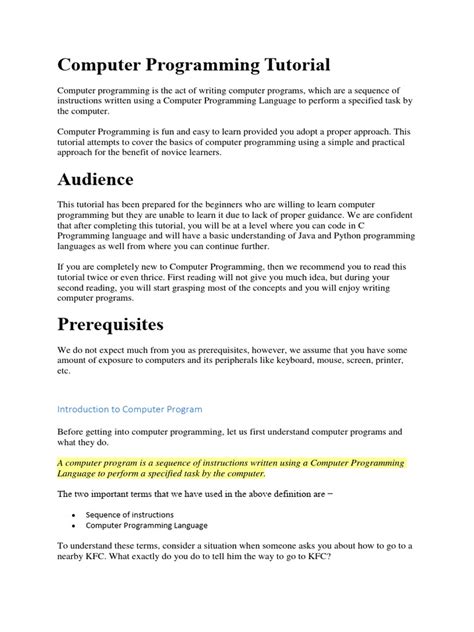 Image result for Computer Programming Tutorials