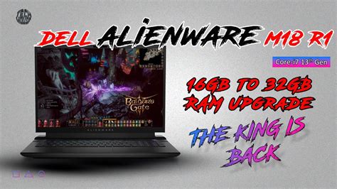 Image result for Alienware M18 R1 SSD Upgrade Tutorial