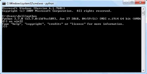 Python Interpreter: Shell/REPL