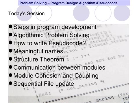 Image result for Algorithm Problem Solving and Program Design