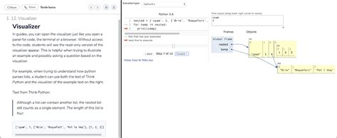 Image result for Python Tutor Code Visualizer