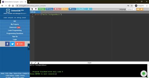 Afbeeldingsresultaten voor Python Online Compiler Examples