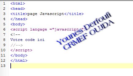 Image result for Code JavaScript Avec HTML