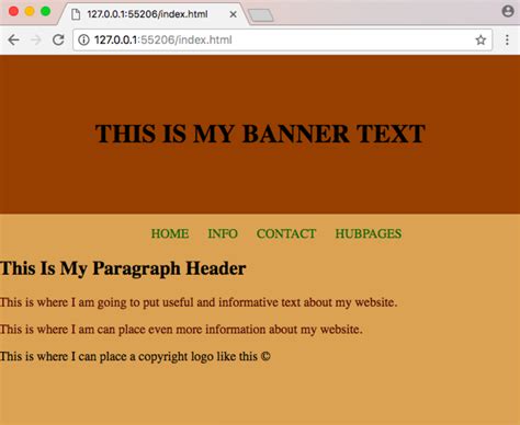 HTML/CSS Example に対する画像結果