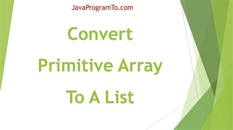 Image result for Primitive Array Java