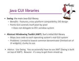 Image result for Java GUI Programming