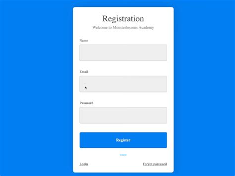 Registration Form Using JavaScript に対する画像結果