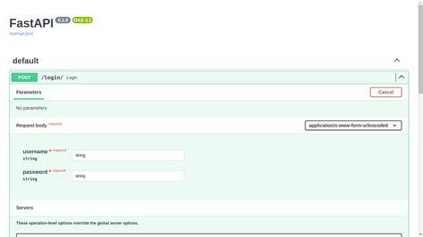 Image result for Fastapi Form Example