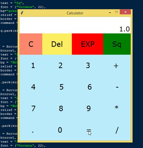 Python Calculator Code に対する画像結果