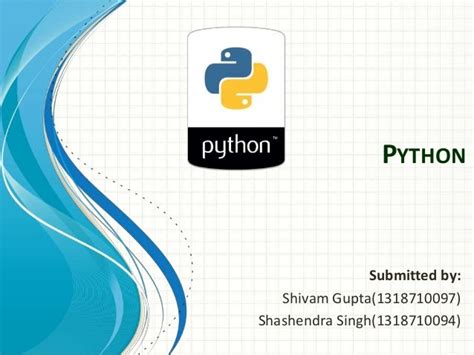 Image result for Introduction of Python Programming Language SlideShare