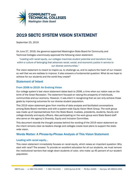 Image result for Personal Vision Statement Examples