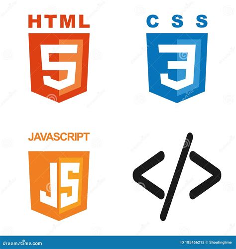 Image result for HTML CSS JavaScript Icon without Name