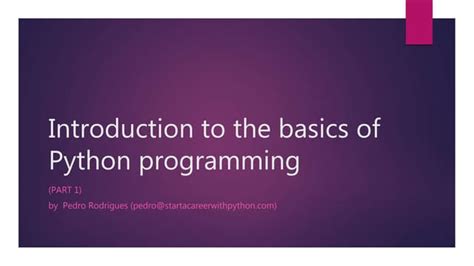 Image result for Introduction to Python Programming