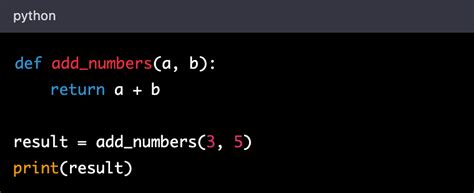 Image result for Python Function Example