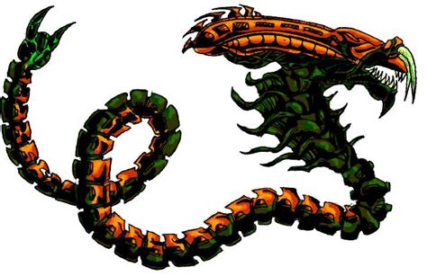 Snake Alien by extintion on DeviantArt