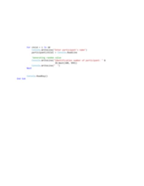 Image result for Visual Basic Random Number Generator