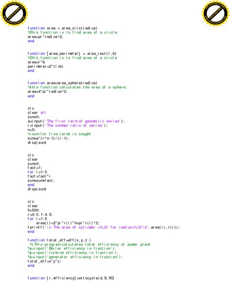 Image result for MATLAB Coding Examples