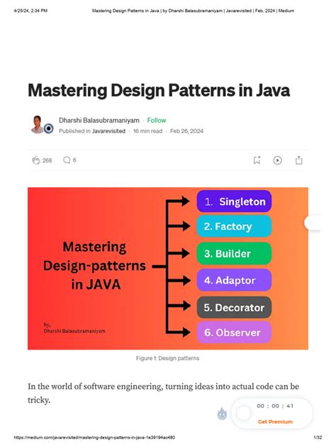 Afbeeldingsresultaten voor Java Design Patterns PDF Download