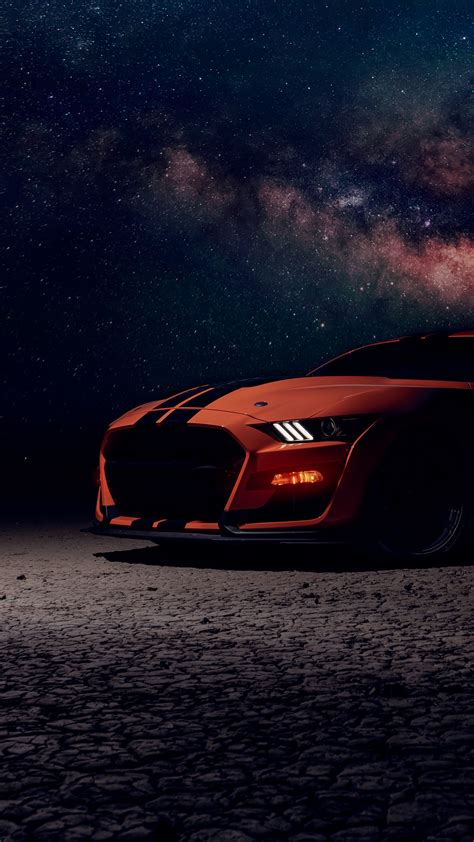 1080x1920 Ford Mustang Shelby Gt500 Sky Lights Iphone 7,6s,6 Plus, Pixel xl ,One Plus 3,3t,5 HD 4k Wallpapers, Images, Backgrounds, Photos and Pictures
